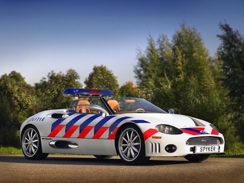 Spyker C8 Spyder – Flevoland Police Department